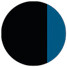 6780 zwart/azuurblauw