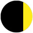 noir / jaune fluo
