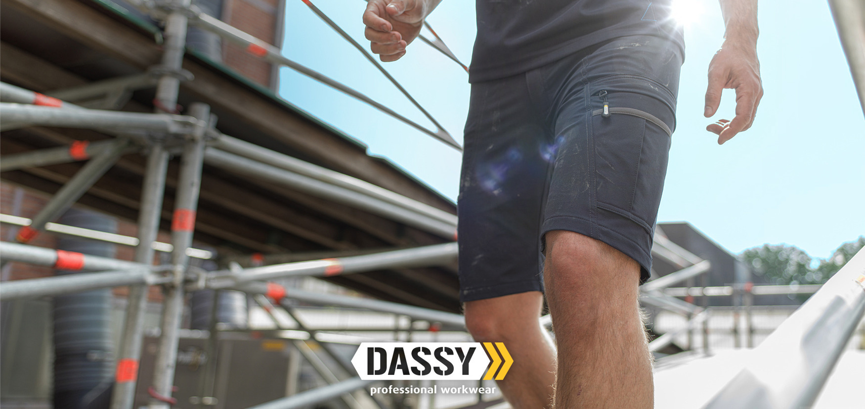 Shop NEXT UP:  summer - Get started with DASSY work shorts#Discover here