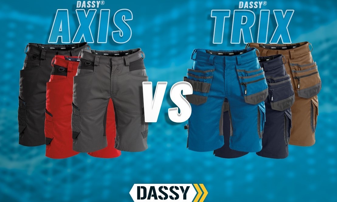 DASSY axis vs trix shorts mit stretch