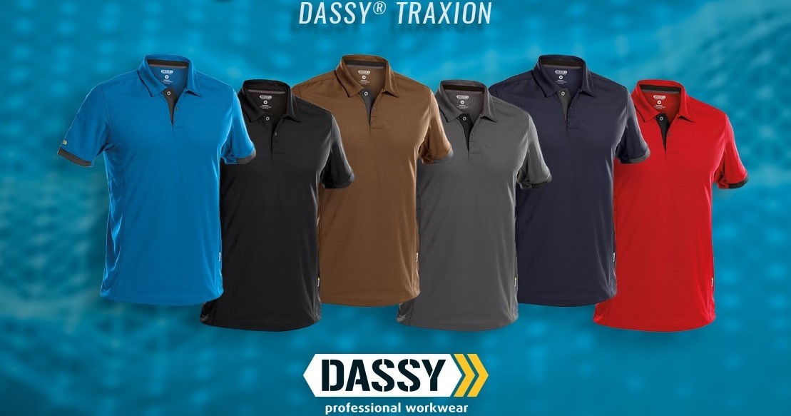 D-Flex Traxion polo shirt