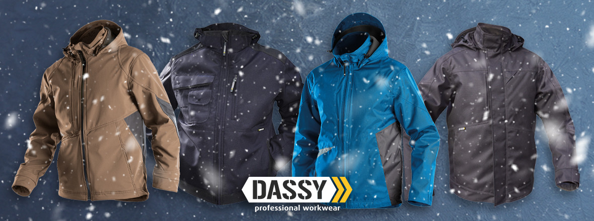 Klimatologische bergen beweging mineraal Warm en droog de winter in met deze 4 DASSY winterjassen - DASSY  professional workwear