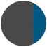 anthracite grey/azure blue