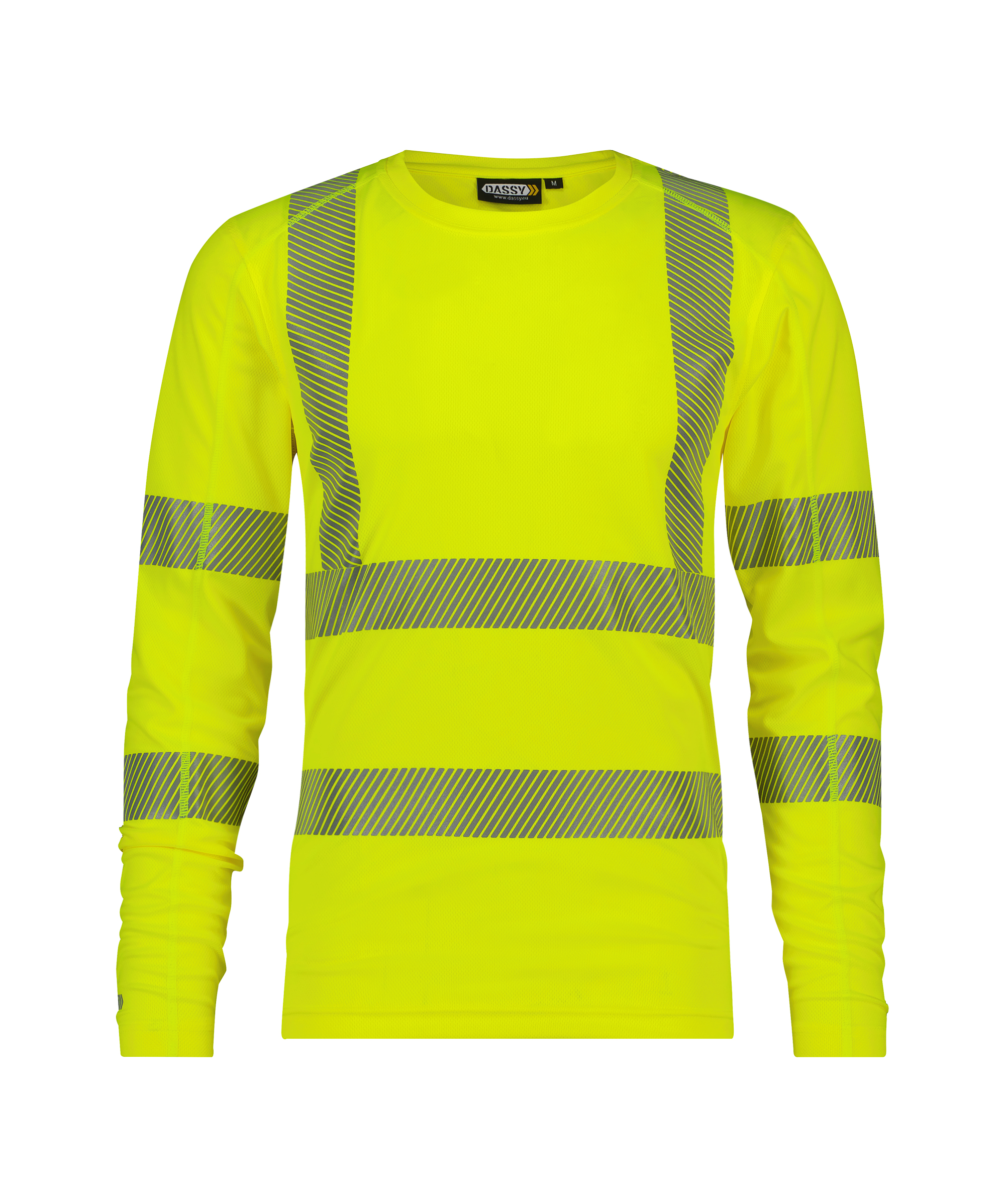 Dassy OMAHA High Visibility Work Trouser Yellow/Navy 